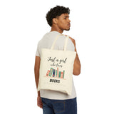 "Just a Girl who Loves Books" Tote