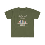 "Girl Who Loves Books" T-Shirt