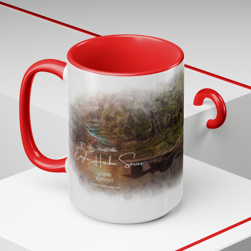 "Neighbors" Mug: Eagle Harbor Cabin Edition, 15oz