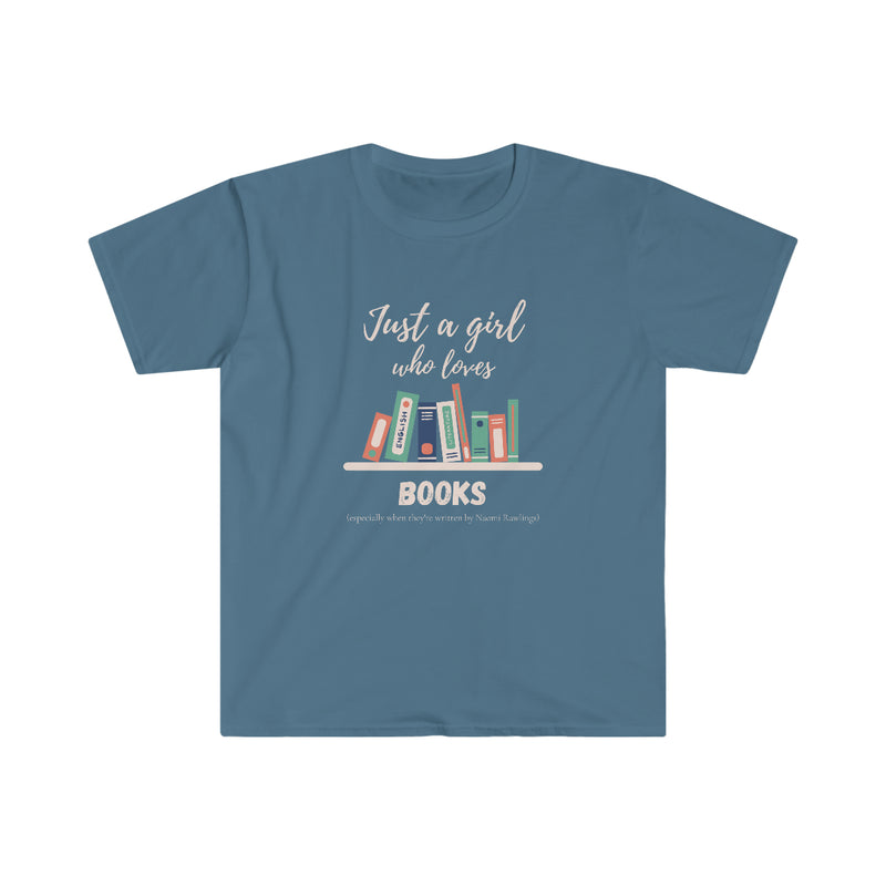 "Girl Who Loves Books" T-Shirt