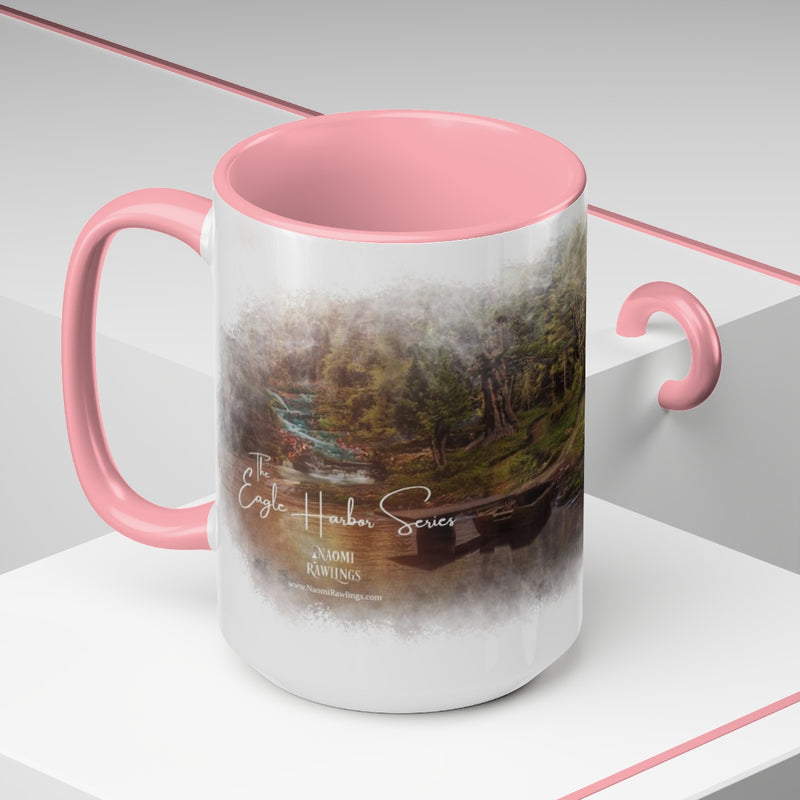 "Neighbors" Mug: Eagle Harbor Cabin Edition, 15oz