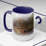 "Neighbors" Mug: Eagle Harbor Cabin Edition, 15oz